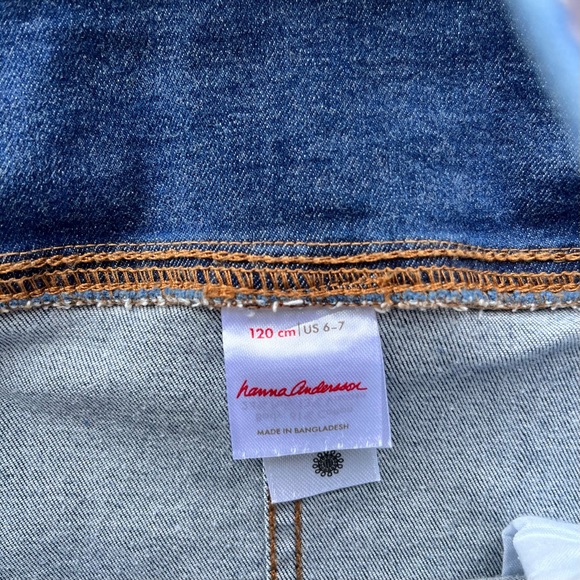 Hanna Andersson jean jumper size: 6-7 - Picture 4 of 5